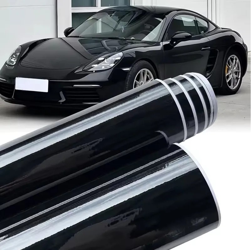 100FT Glossy Vinyl Film For Car Wrap Gloss Sticker Vehicle Foil Air Bubble Free