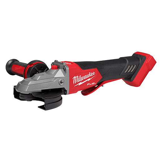 Milwaukee 2886-20 M18 FUEL™ 5" Flathead Braking Grinder, Paddle Switch No-Lock