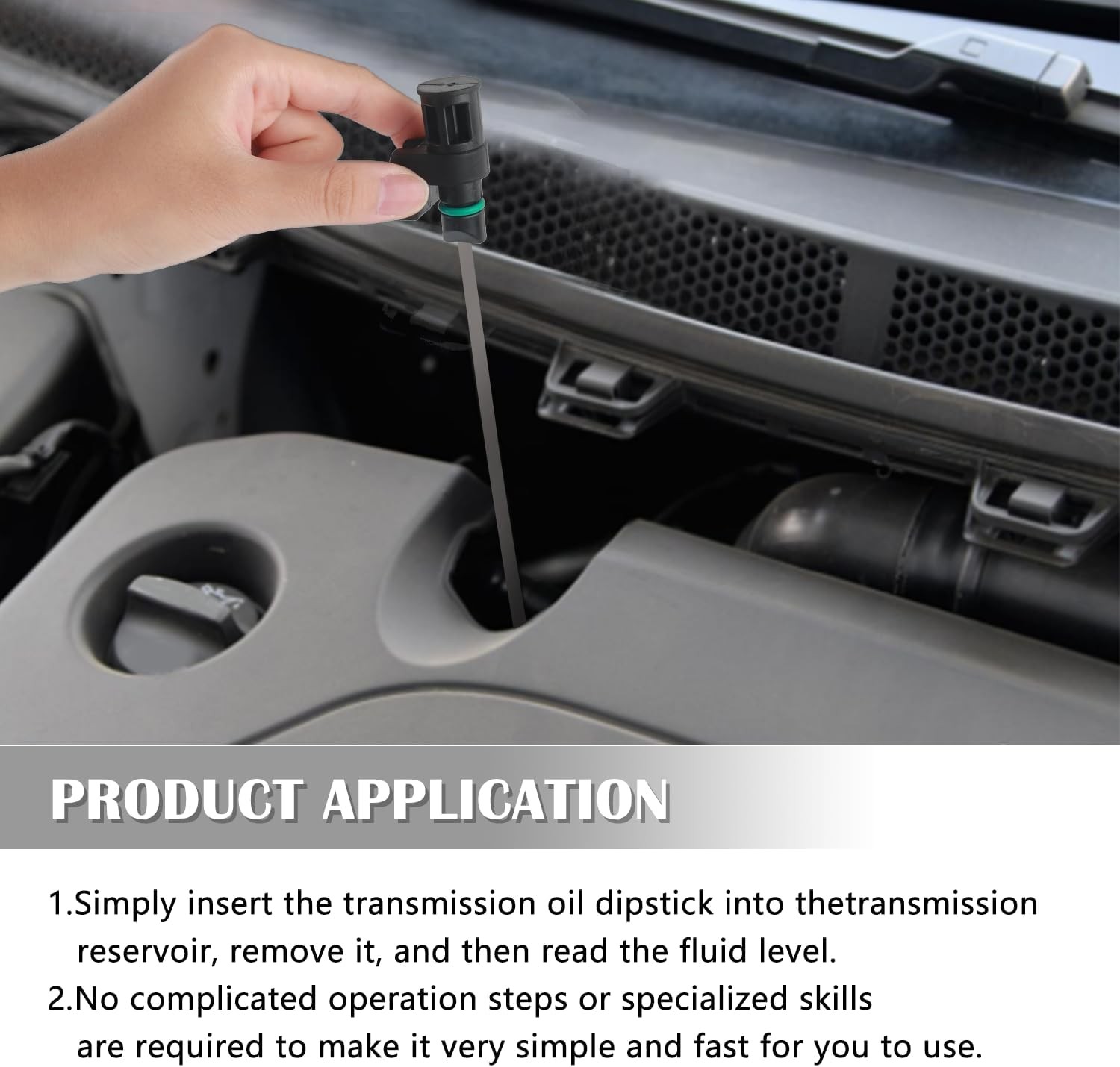 Transmission Dipstick Replacement, Transmission Dip Stick Compatible, Transmissi