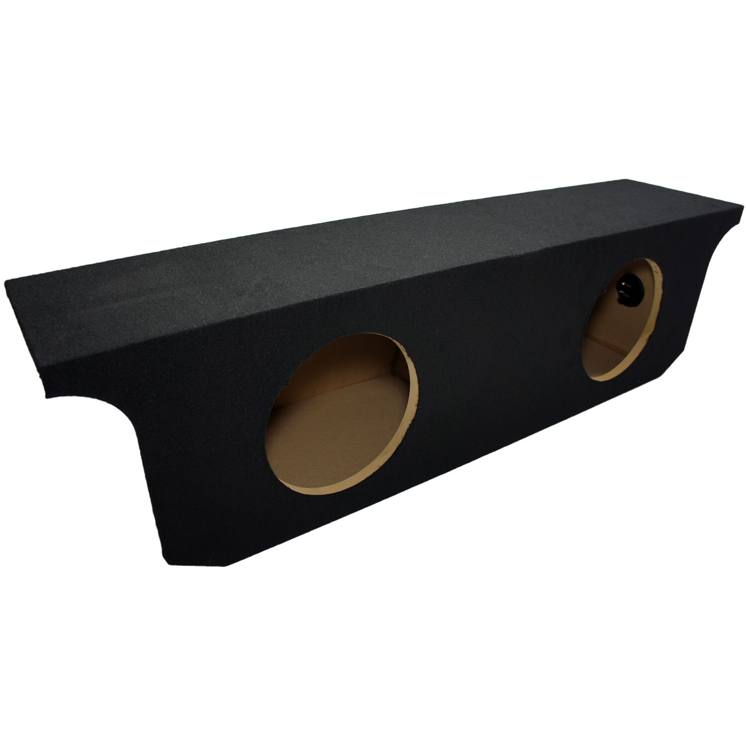 2007-2015 Jeep Wrangler Unlimited Dual 10 Custom Fit Subwoofer Enclosure Sub Box