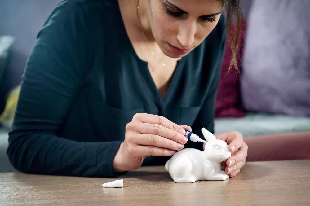 Loctite Super Glue Liquid, Clear, 0.07 fl oz Tube, 2 Pack - Superglue for