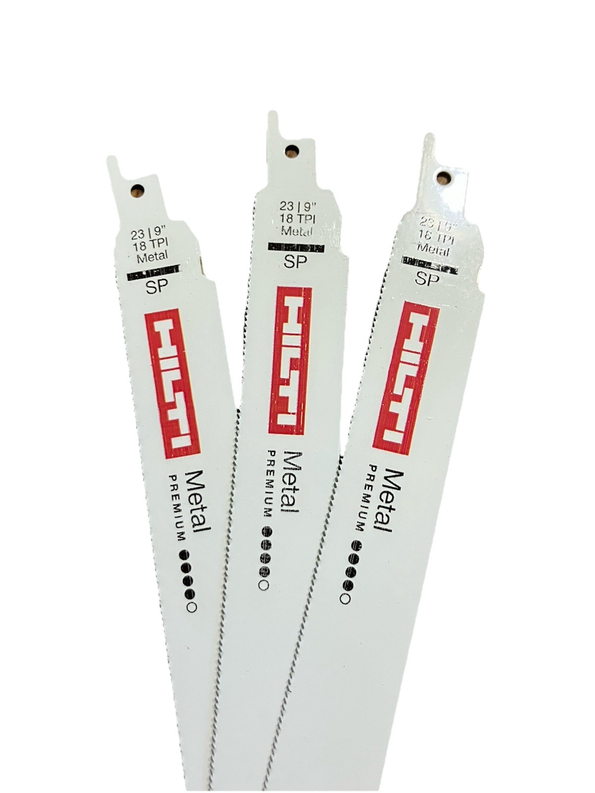 50 Pack Reciprocating Saw Blades 9” 18 TPI HILTI For All Standard Sawzalls