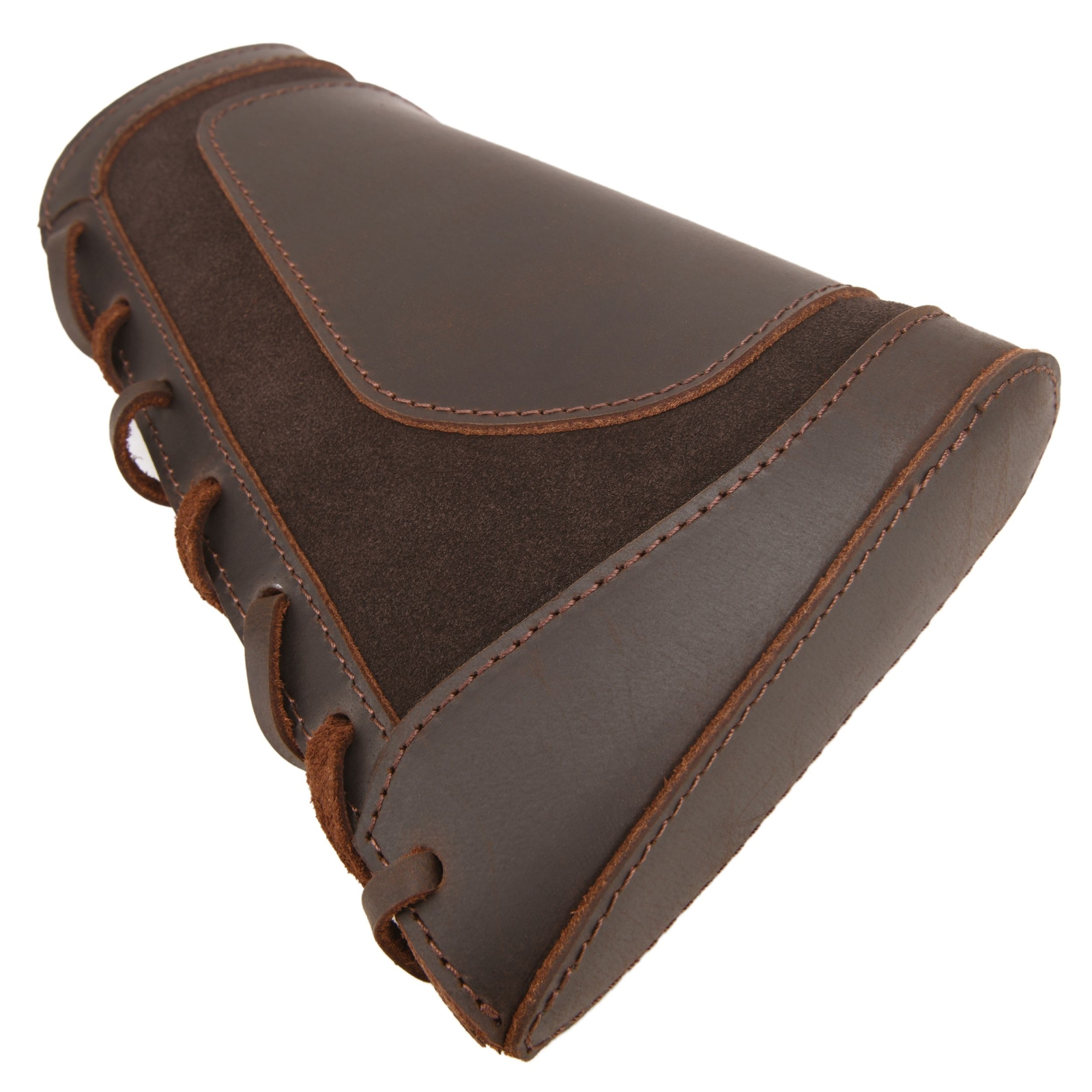 Leather Gun Rifle Cheek Rest Shell Holder Shotgun Recoil Pad for .308.22LR .357