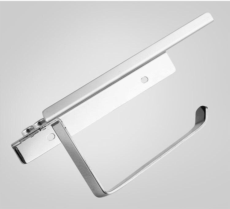 Hot Sale Wall Mounted Toilet Paper Holder with Mobile Phone Shelf Holder