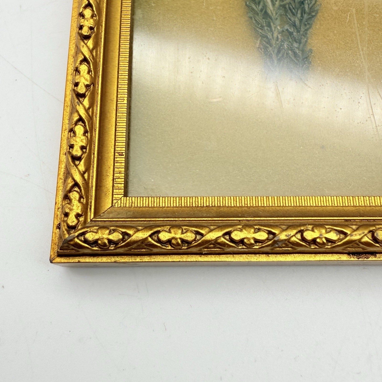 Vintage Pressed Flowers Framed