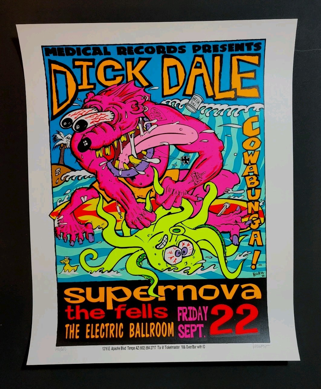 Kozik - Dick Dale Poster