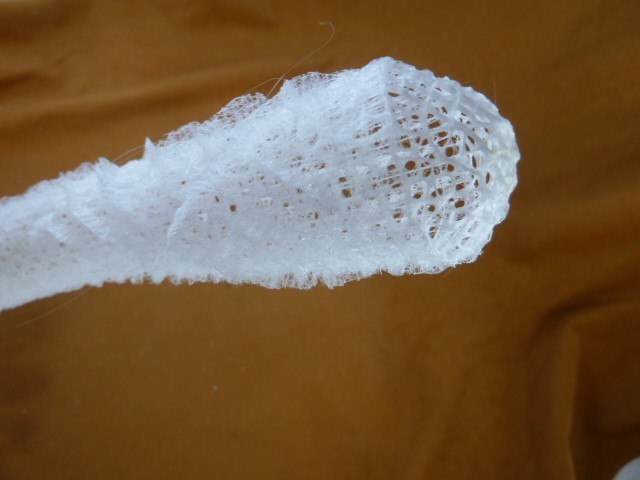 (W81-3) 11" natural VENUS GLASS SPONGE specimen FLOWER BASKET Weird Wedding gift