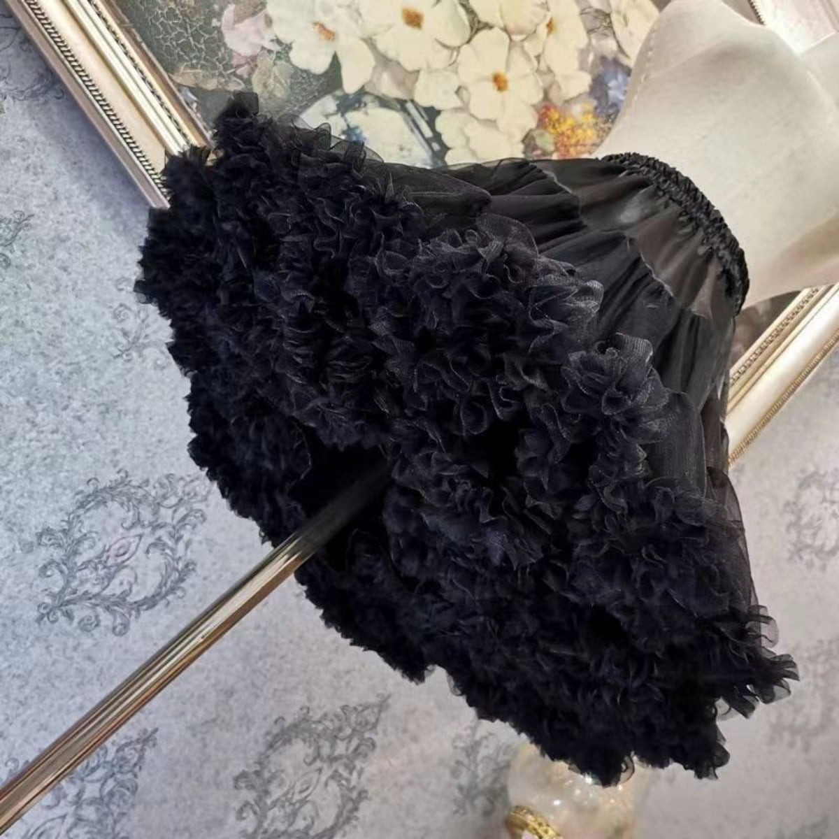 Women’s Tulle Petticoat Underskirt – Layered Fluffy Rockabilly Tutu Skirt