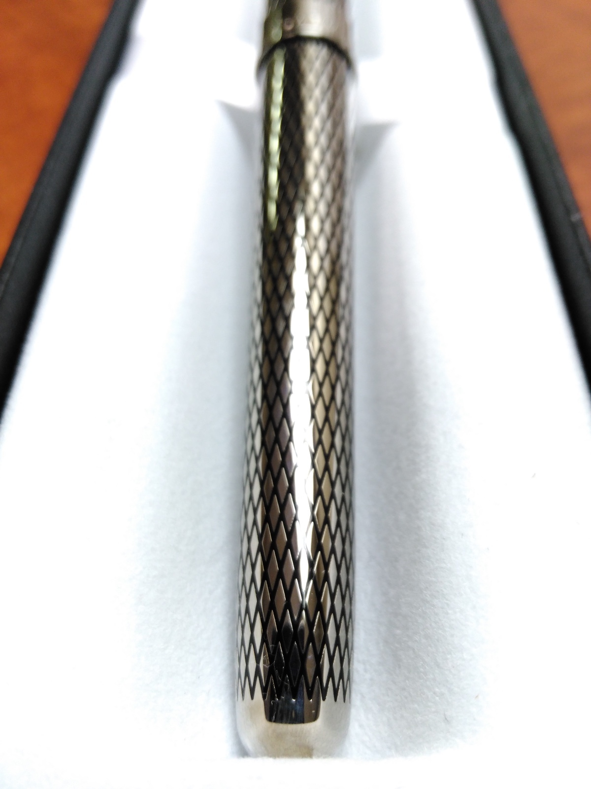 Sheaffer Prelude Signature Palladium Plate "M" Nib Fountain Pen