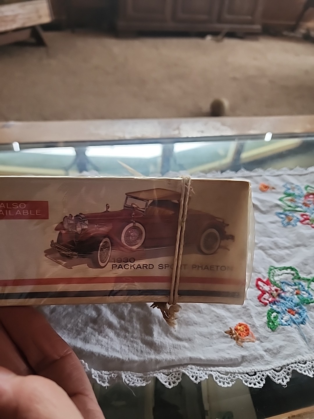 VTG NOS MIB CELLOPHANE IS LOOSE 1960S METAL KIT CHEV PHAETON BY HUBLEY