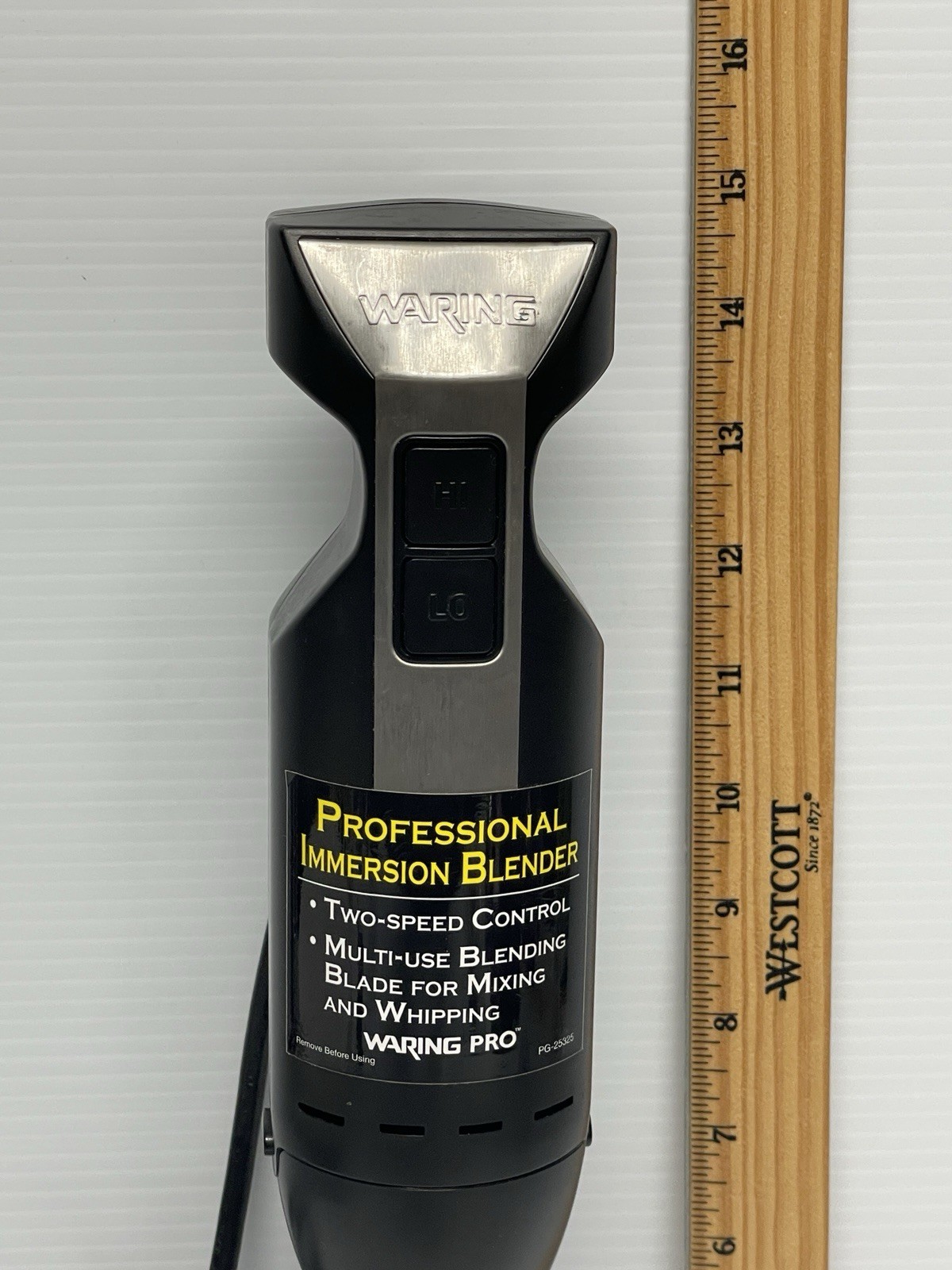 Waring Pro Professional Immersion 2 Speed Hand Blender # SB10 Removable Stick