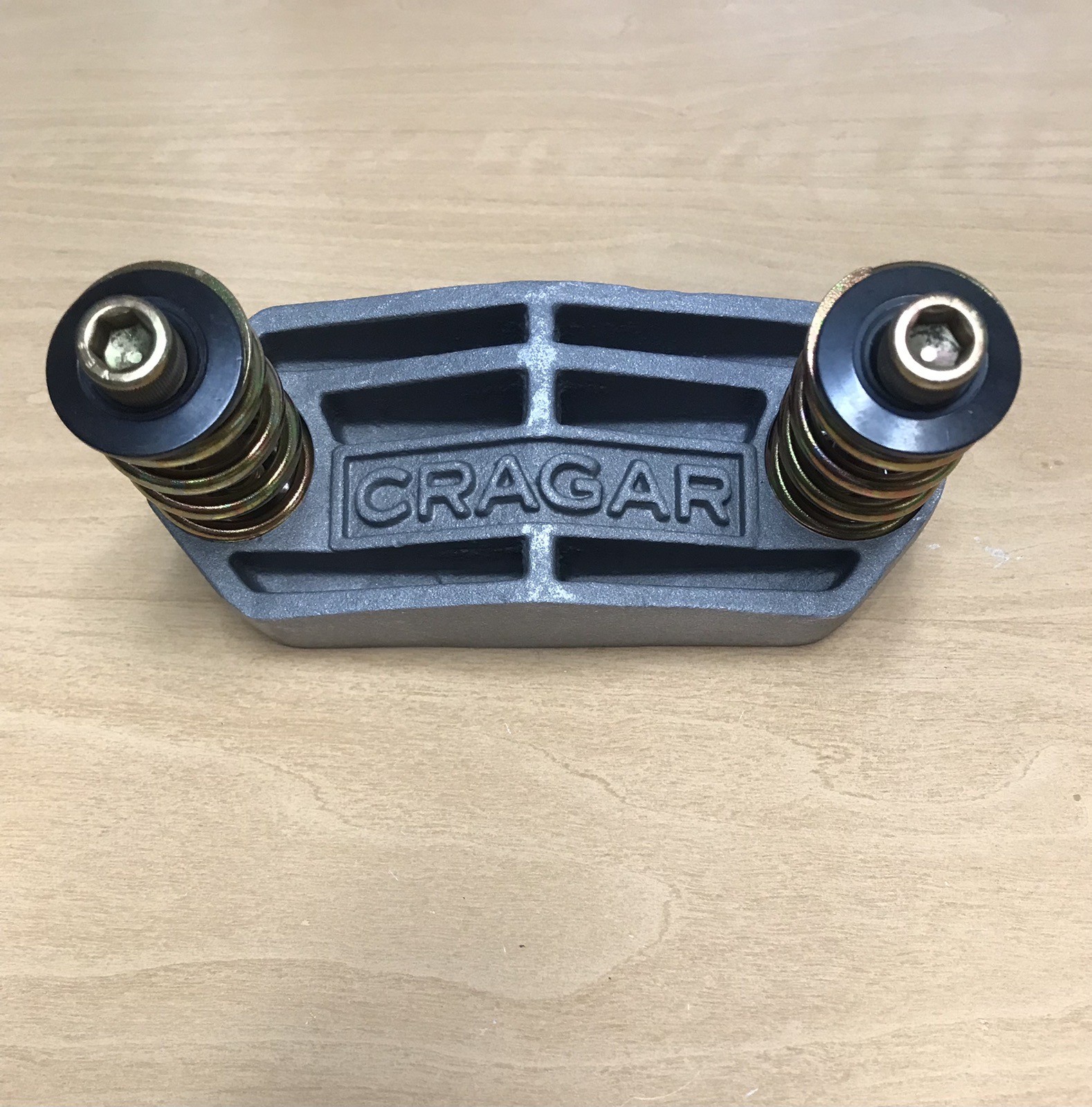 CRAGAR Blower Intake Backfire Pop Off Plate Vintage 426 Hemi Nitro Alky Dragster