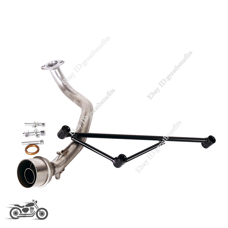 For Yamaha GY6 125CC 150CC Exhaust System Front Link Pipe Header Connect Tube