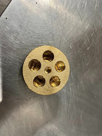 Estella 348PEM9D36 #36 Fettuccine Pasta Die - 10 mm (25/64")