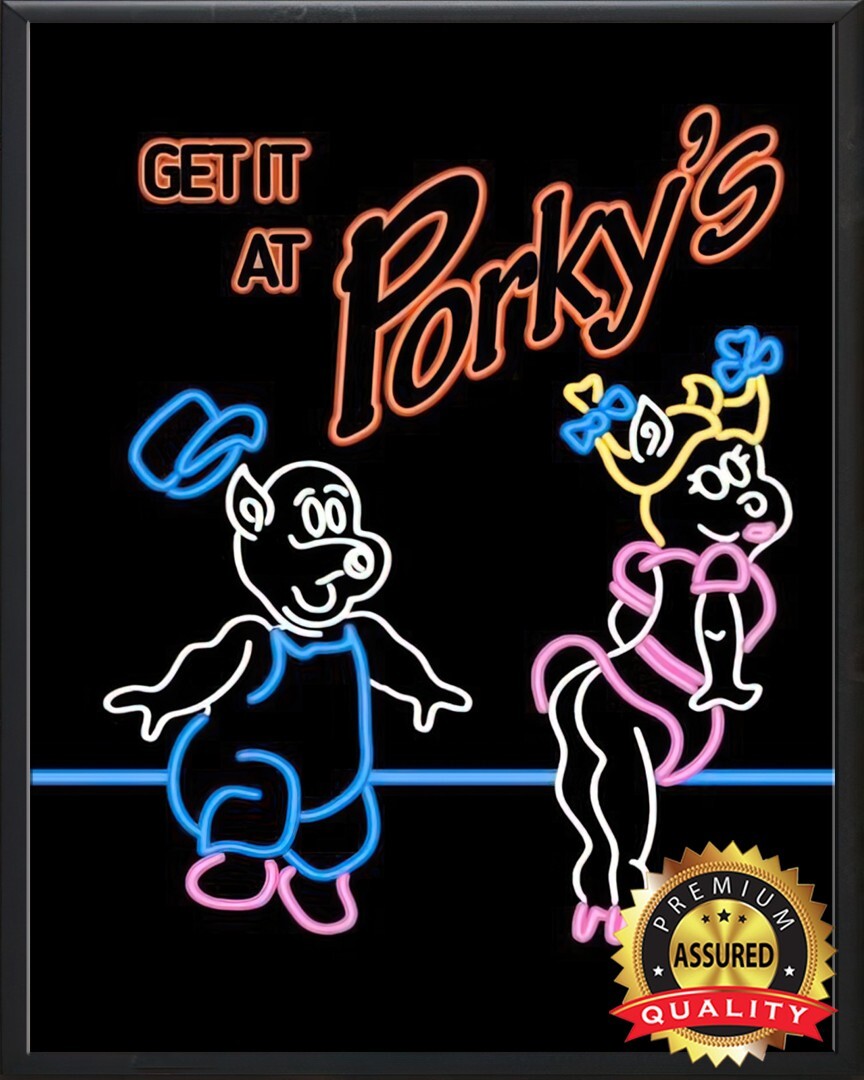 Get It At Porky's - Porky's Movie 1981 - Metal Sign 11 x 14