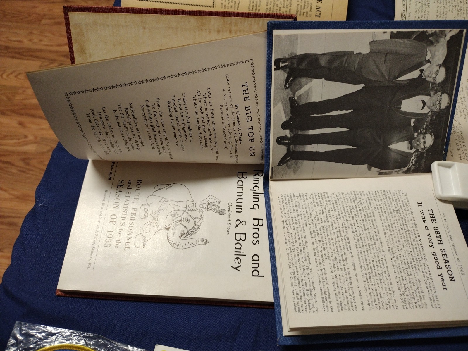 Lot#13 Ringling Bros. B&B Vintage Circus Memorabilia Some Scarce.