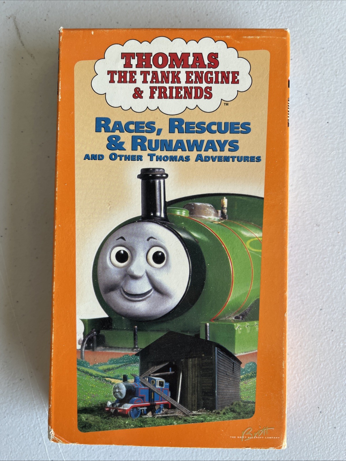 Thomas The Tank Engine & Friends Races Rescues & Runaways VHS Video Tape Kids