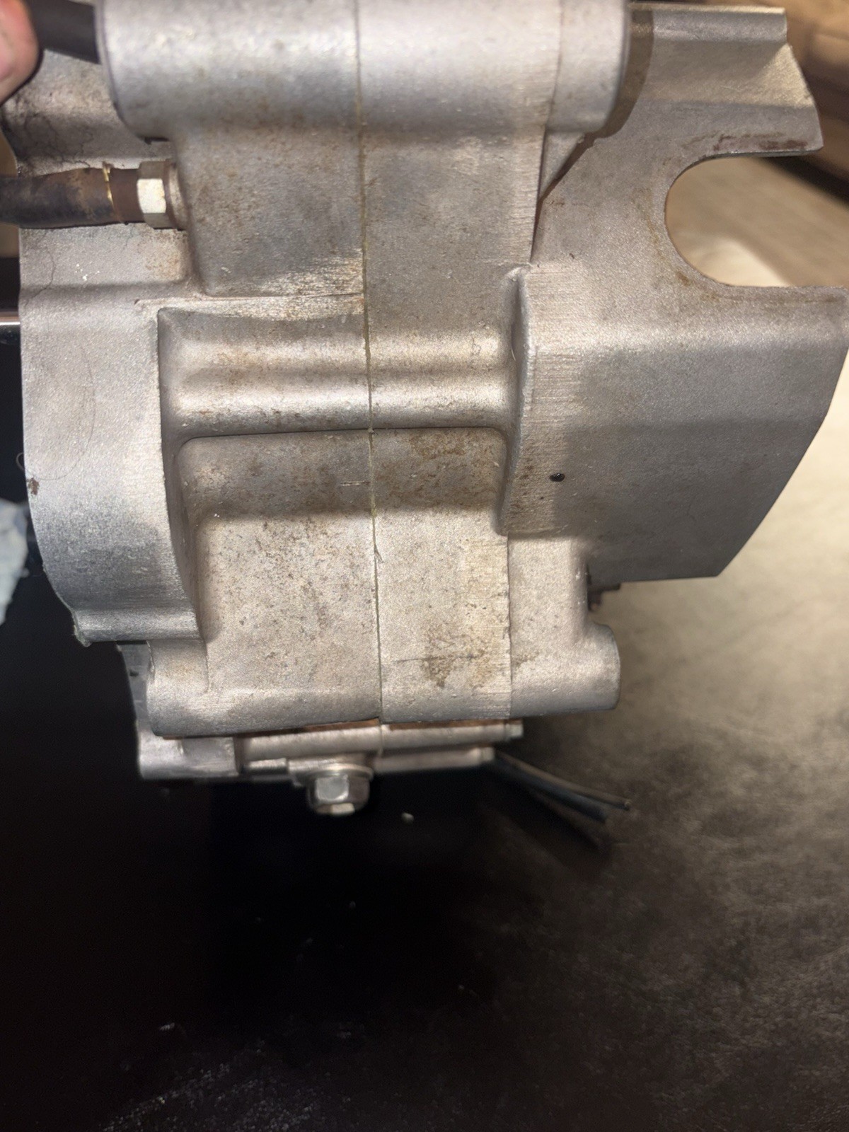 99-02 2002 CR125R CR125 OEM Engine Crankcase Crank Case Bottom End Transmission