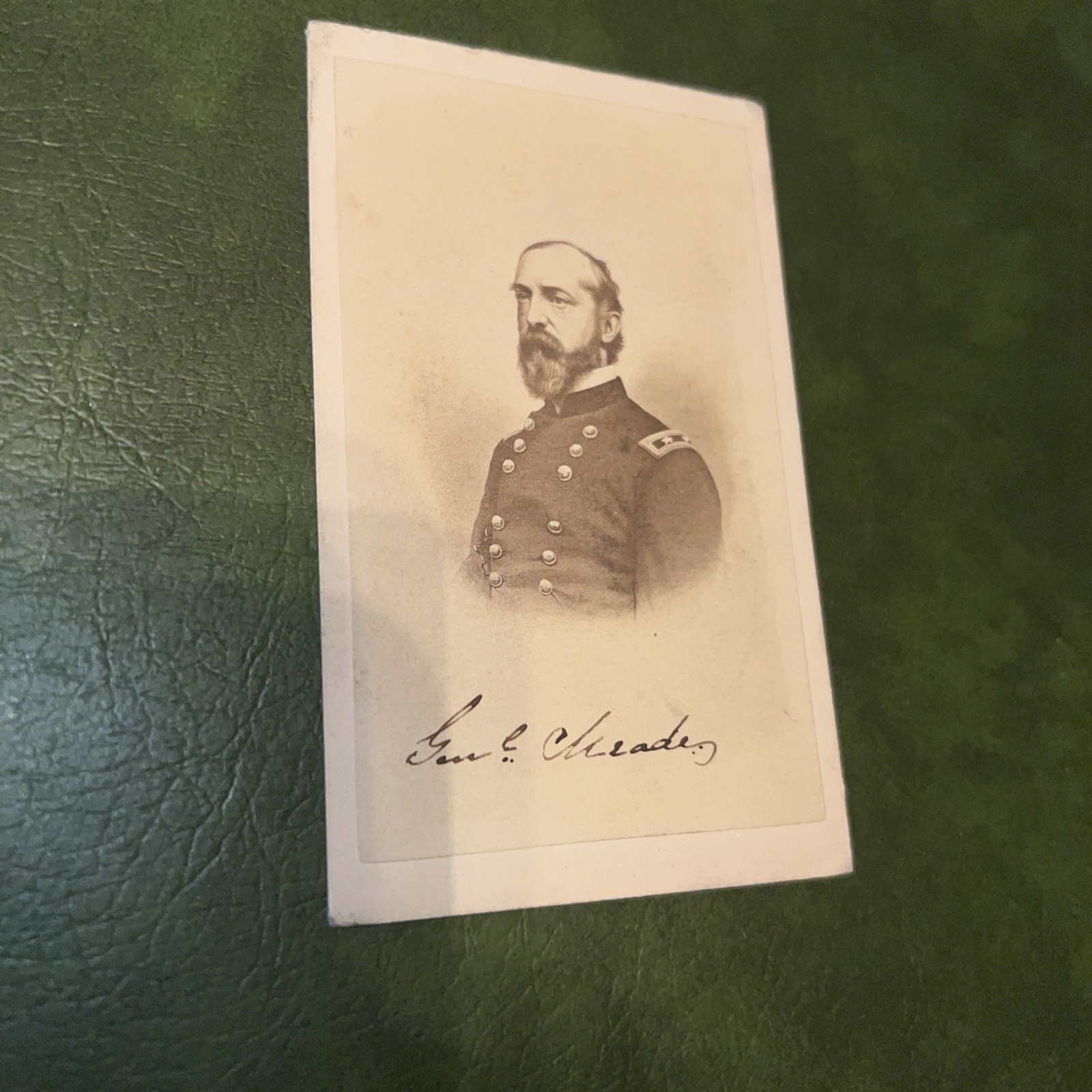 Civil War CDV Union General George Meade