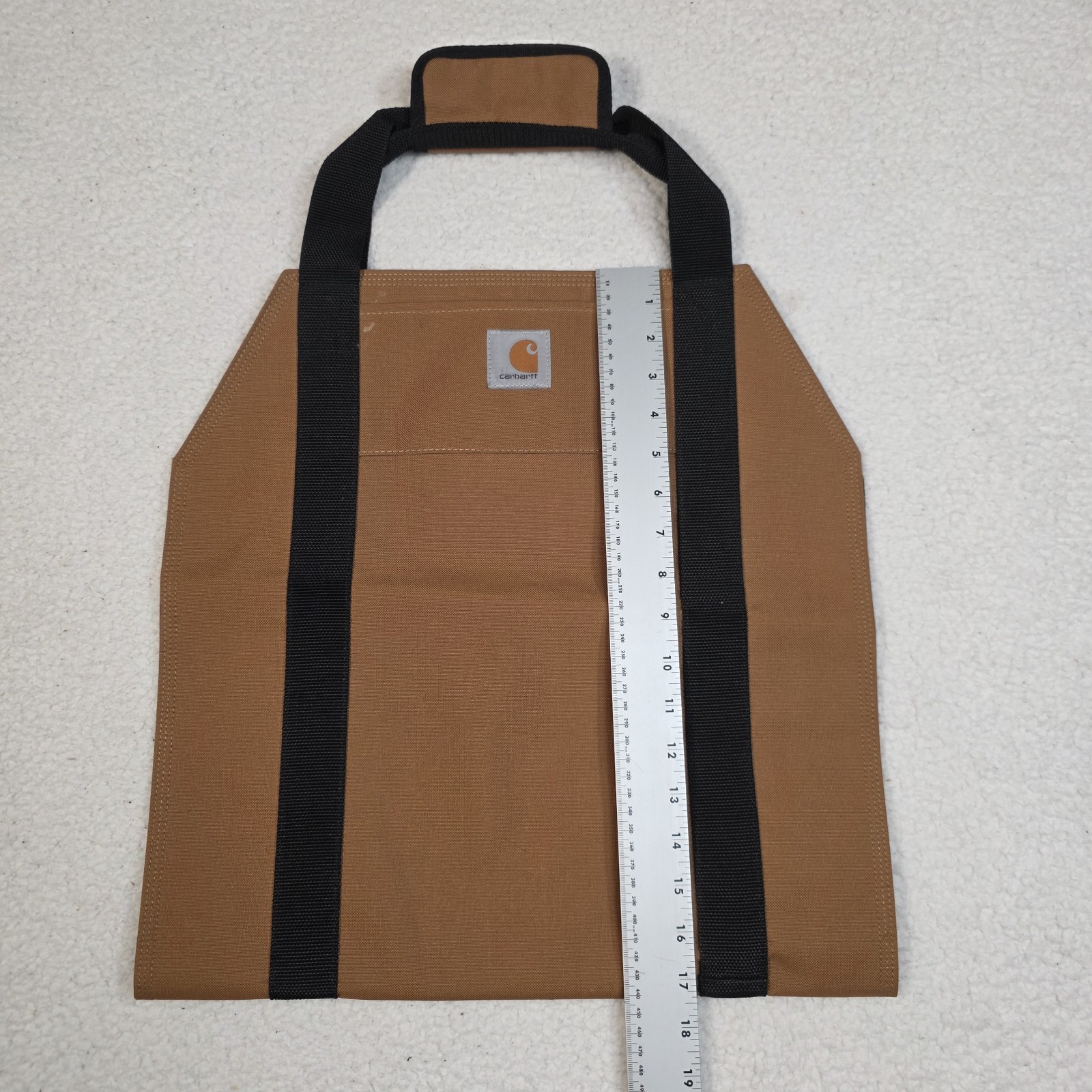 CARHARTT Firewood Log Carrier Canvas Bag Tote