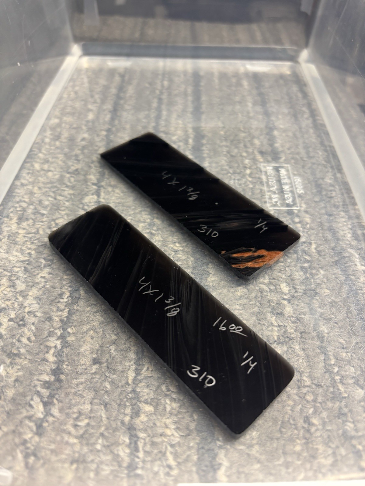 Flint Knapping Preform Practice Blank For Making Arrow Head Triple Flow Lace