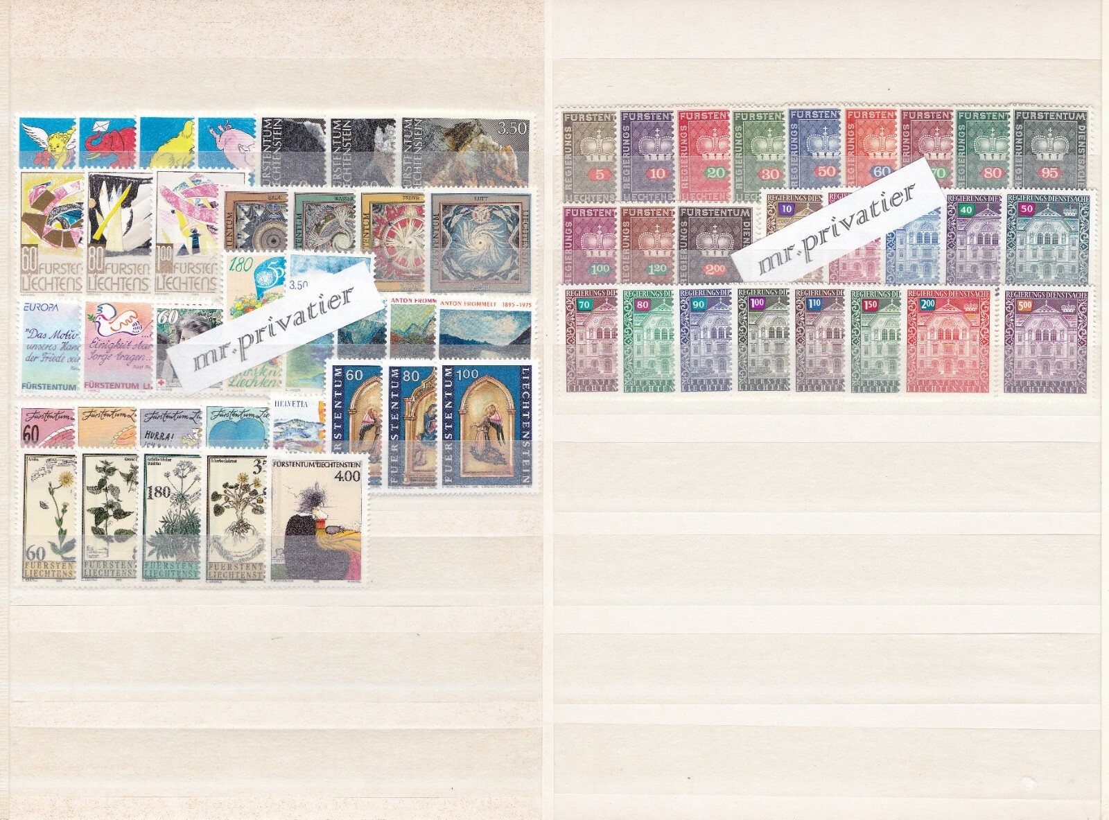 LIECHTENSTEIN 1961-1995 - 35 Complete Years! - Sale - Big MNH Collection - €1180