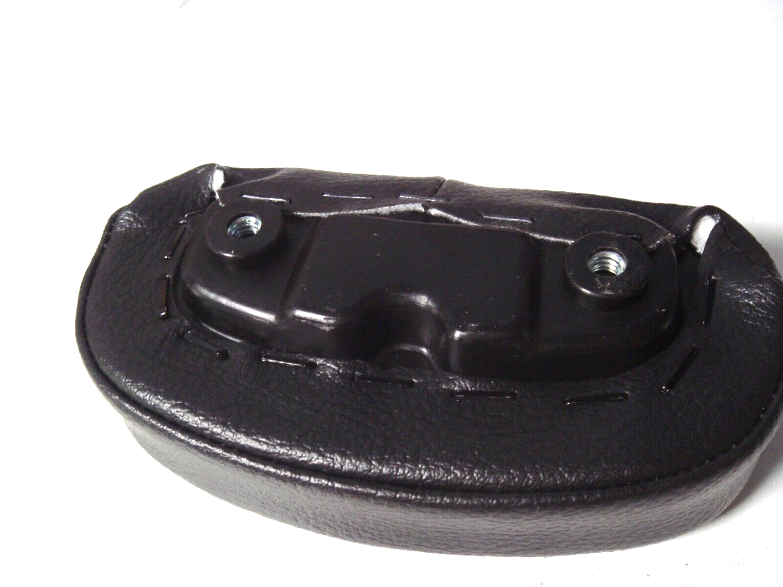 Harley Backrest Pad Black 5" Flatlander Mini Rail Sissy Bar V-Twin 47-0753 Y1