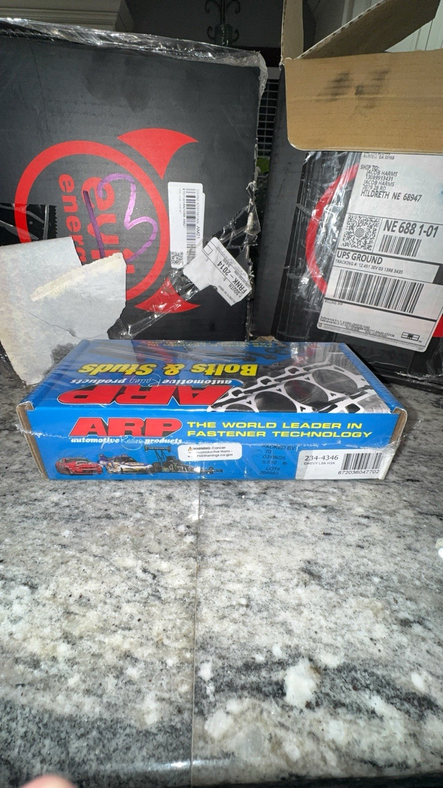 ARP Head Studs& Bolt Kit for Gm 6.2 Ls LSA ARP- 234-4346 Pro Series Cylinder Kit