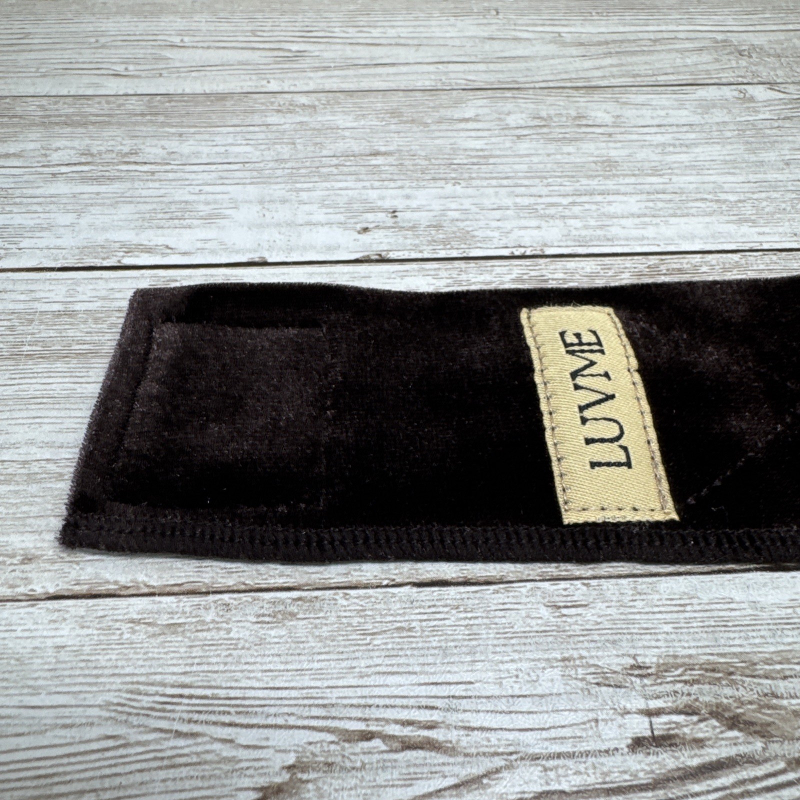 LUVME Adjustable Wig Grip Band Non-Slip Soft Velvet, Keeps Wig In Place, Brown