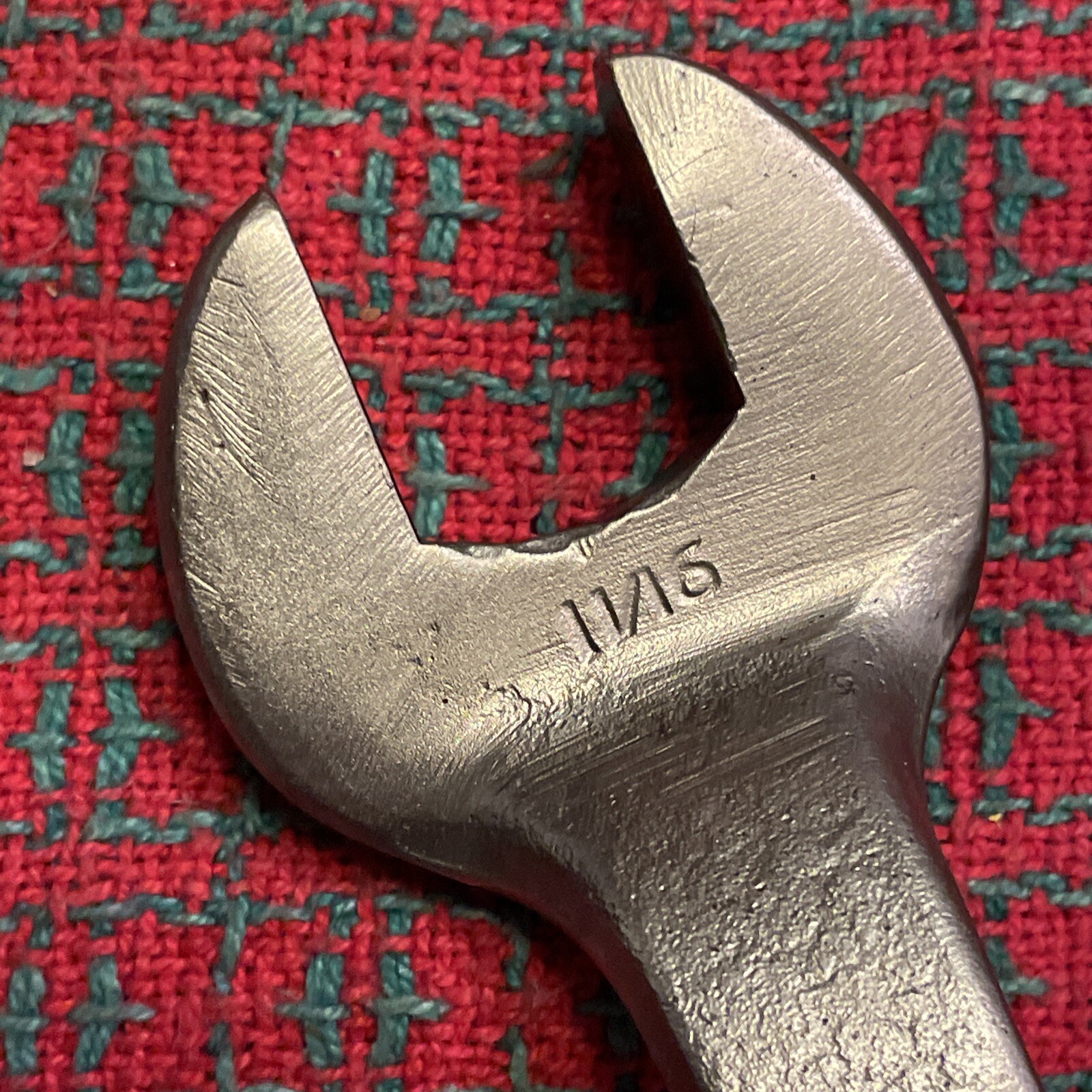 Vintage Small Spud Wrench J H Williams Early 11/16" 🇺🇸 Diamond Logo Hardened