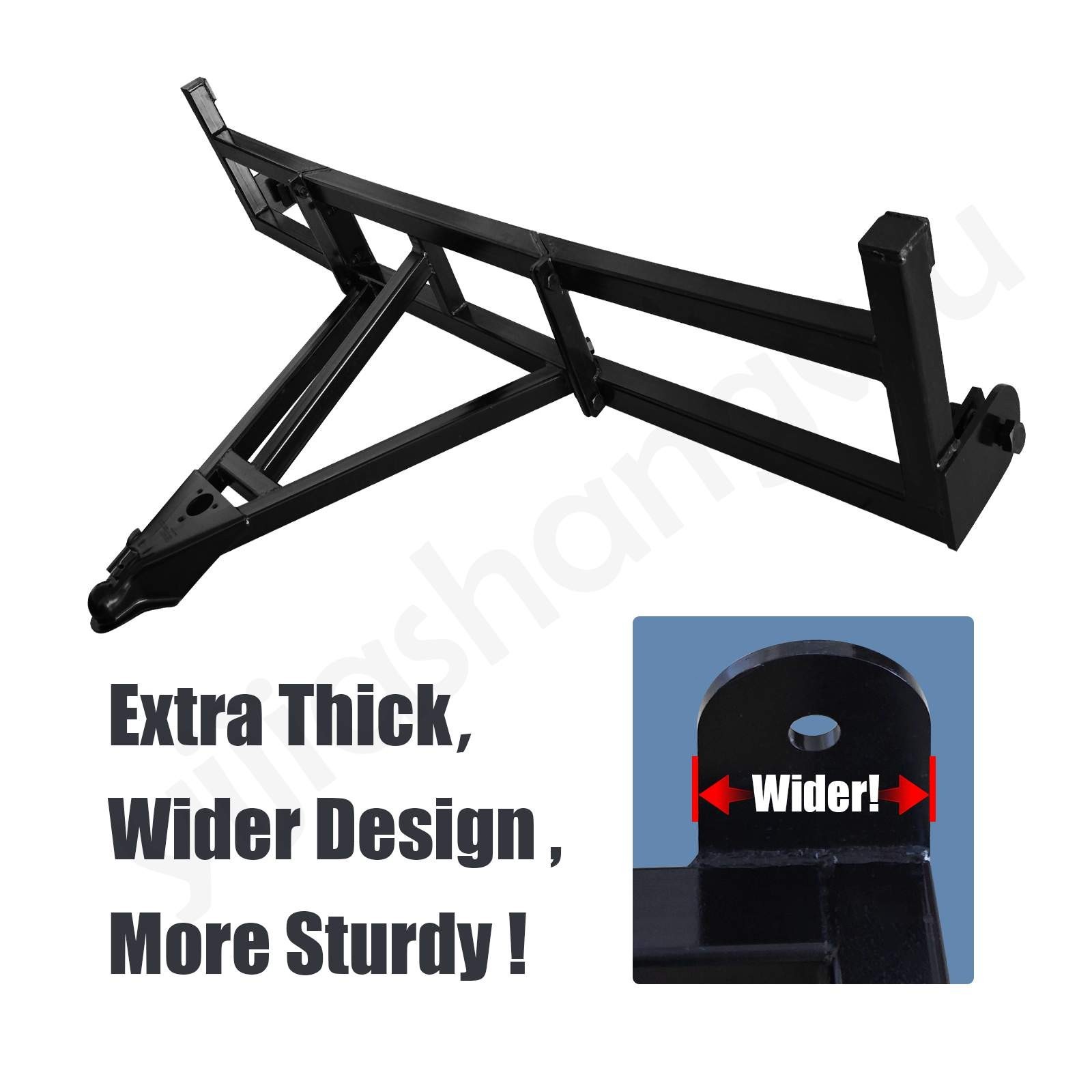 Tow with your truck，Shipping Container Tow Bar Kit Fits 20' & 40' Containers..