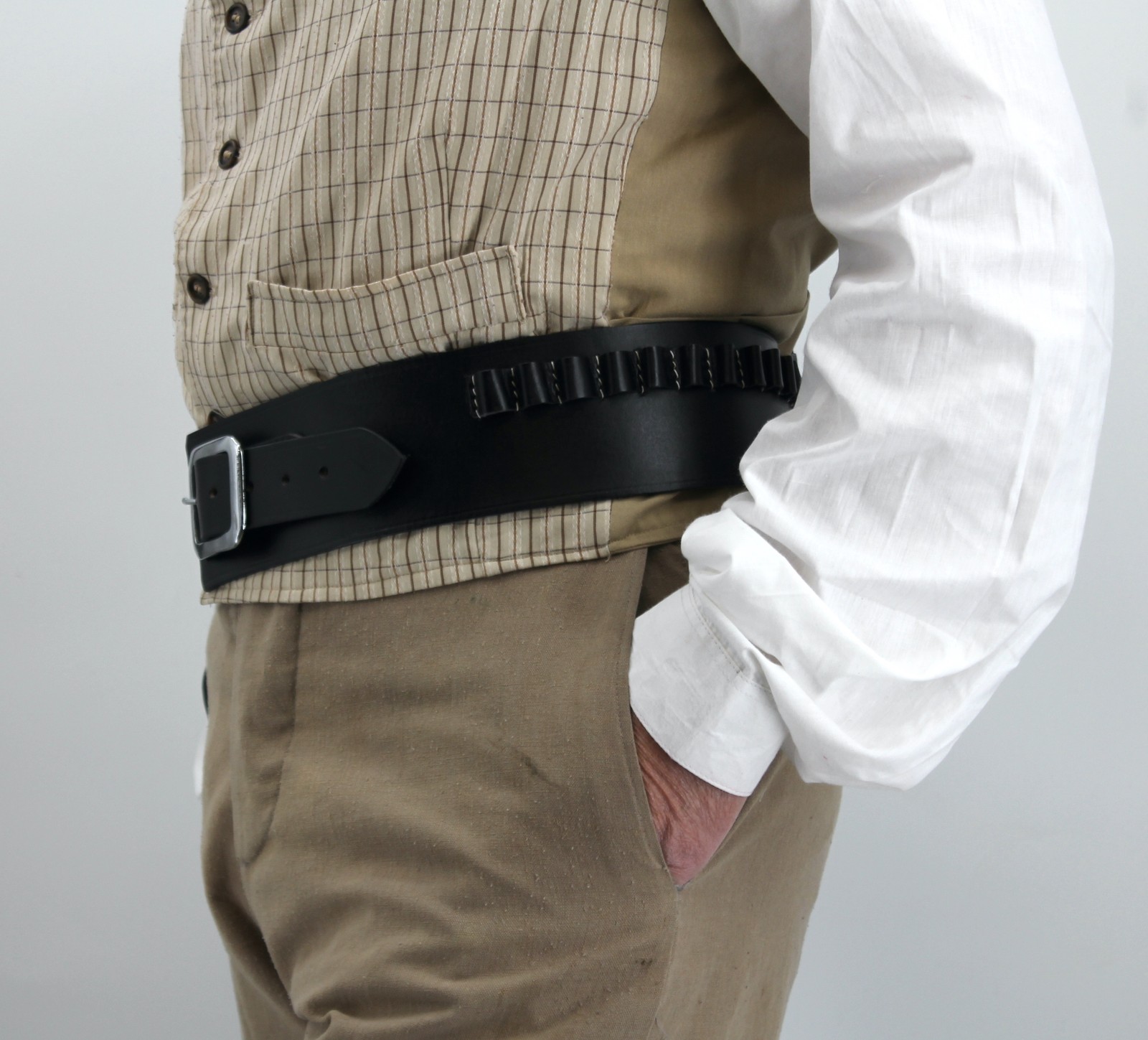 Early Post-War Western Gun Belt with Holster