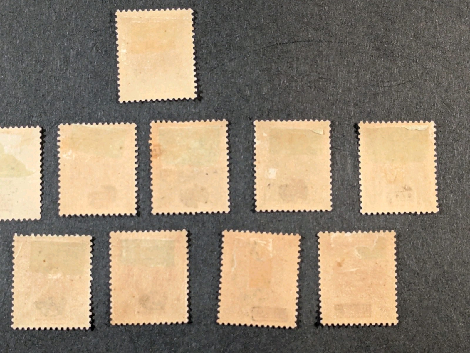 ALBANIA 1920-21 OVERPRINTS - Lot Of 12 Different - 10 MHOG - 2 Used + #129