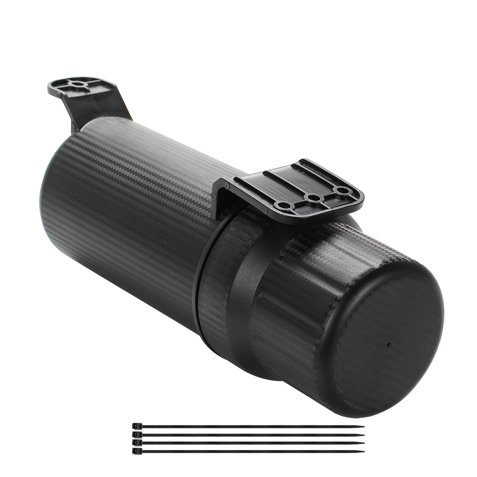 Motorcycle Tool Tube Tool Box Document Repair Tool Storage Tube Waterproof Black