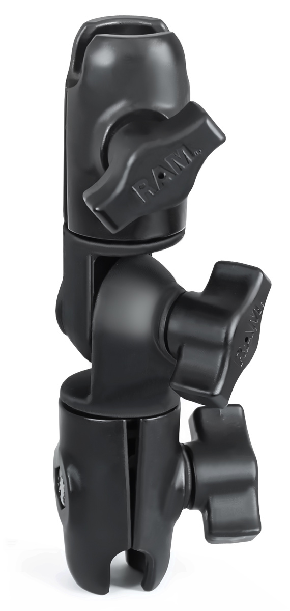 RAM Mount Plastic Double 1 inch Socket Swivel Arm RAP-B-200-2U