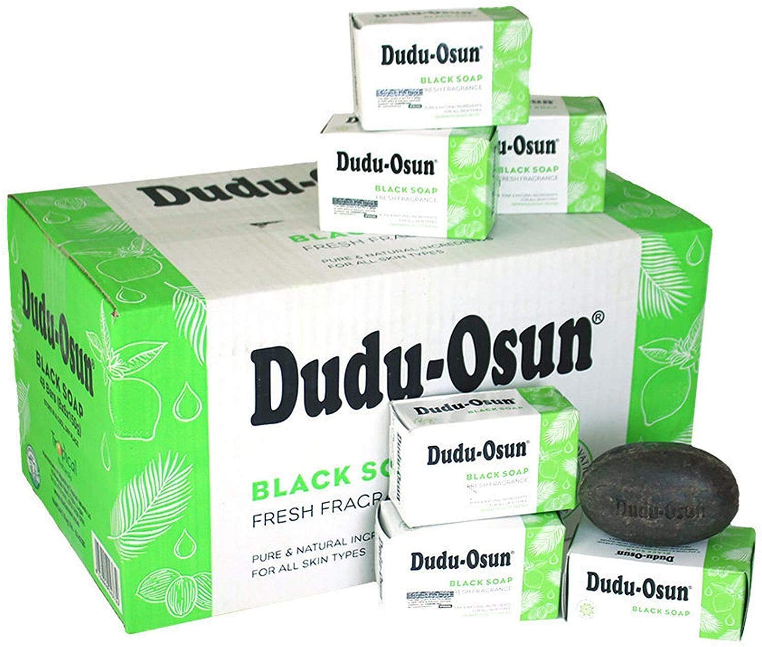 Dudu Osun African Black Soap, 100% Natural Soap For Anti Acne, Eczema, Psoriasis