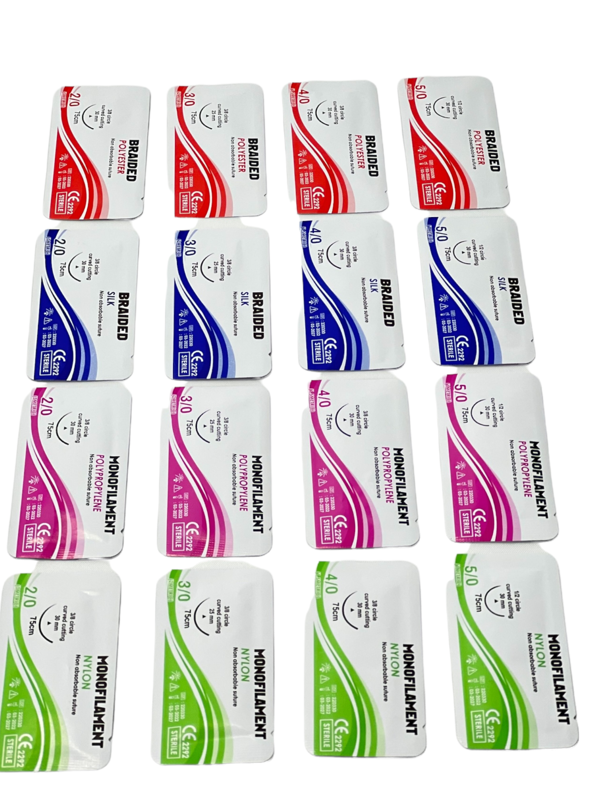 Training Suture Threads Emergency First Aid Kit Tools Wound Treating Practice