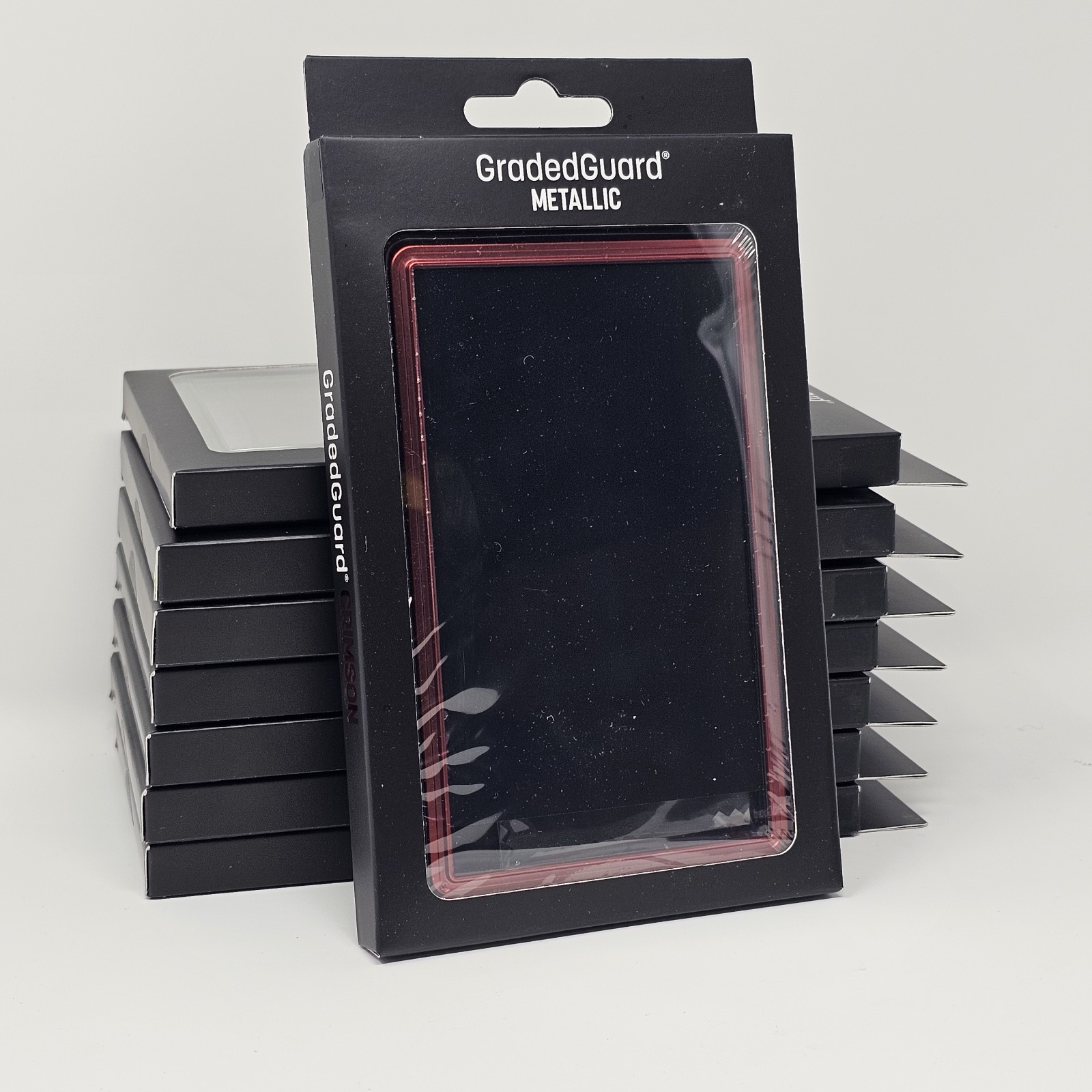 (1) Crimson Metallic GradedGuard PSA Graded Card Case Guard Protector Stackable