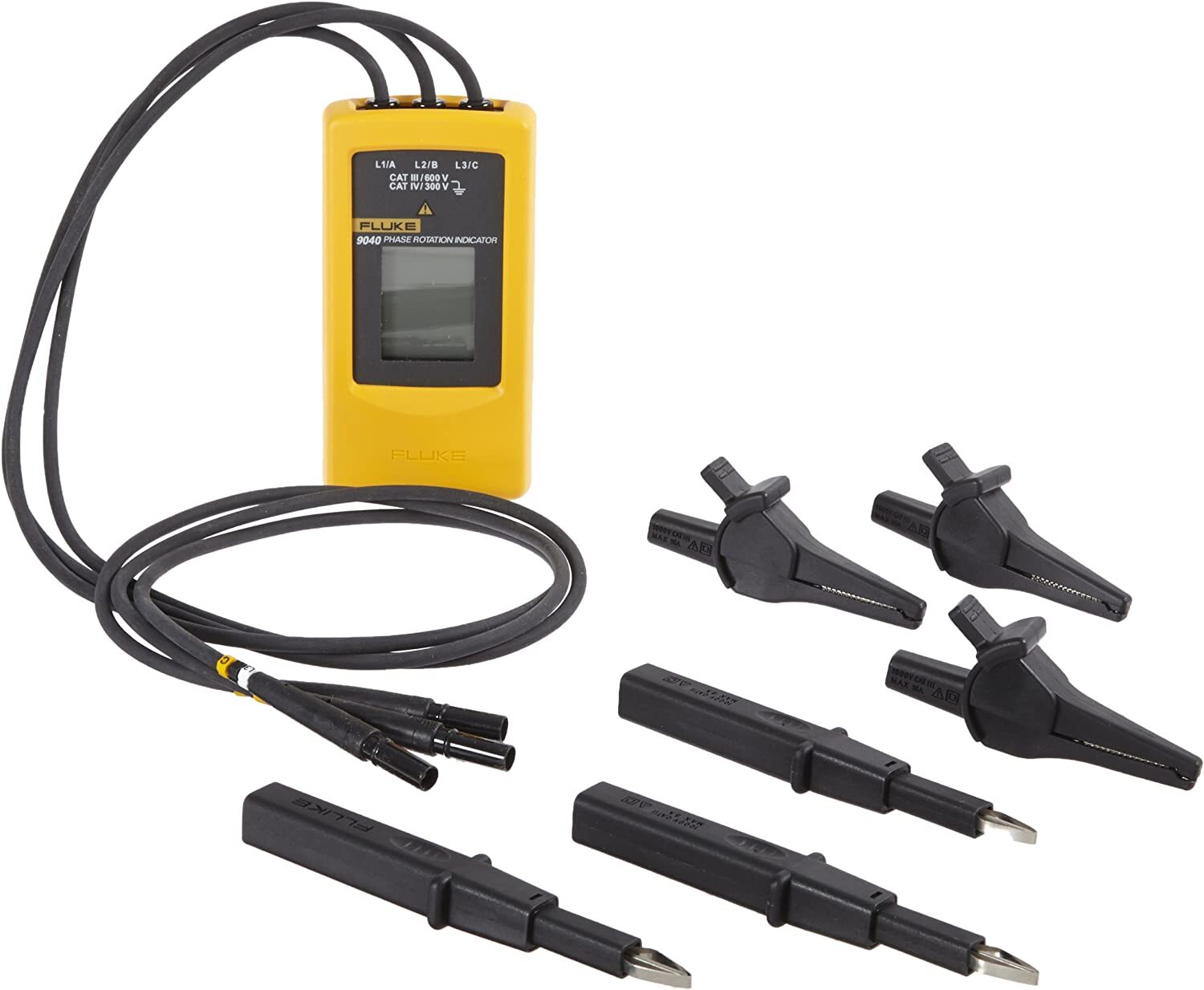 Fluke 9040 Digital Phase Rotation Indicator Tester Meters - Brand New