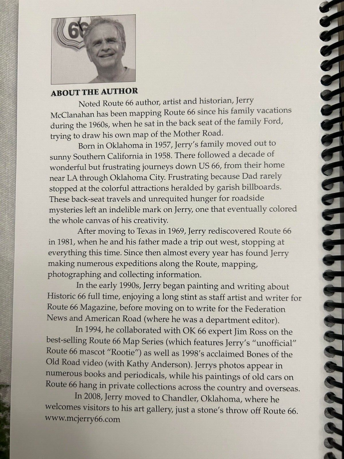 EZ 66 Guide for Travelers 5th edition (2023) Route 66 Maps - Jerry McClanahan