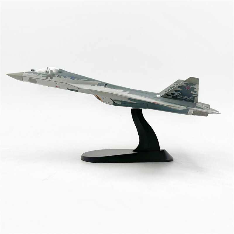 Wltk Russian Air Force Sukhoi Su-57 Felon #01 Stealth Fighter 1/72 Diecast Model