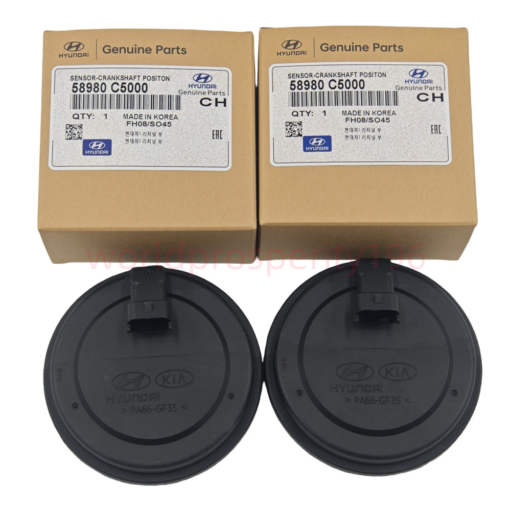 2 X FOR Kia Sorento 2015-2020 2WD Rear Hub Bearing Speed Sensor 58980C5000