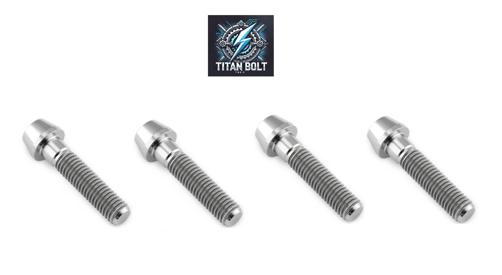4 Titanium Front Axel Pinch Bolt For Kawasaki ZX10R ZX10R ABS 2004- 2024 M8x35
