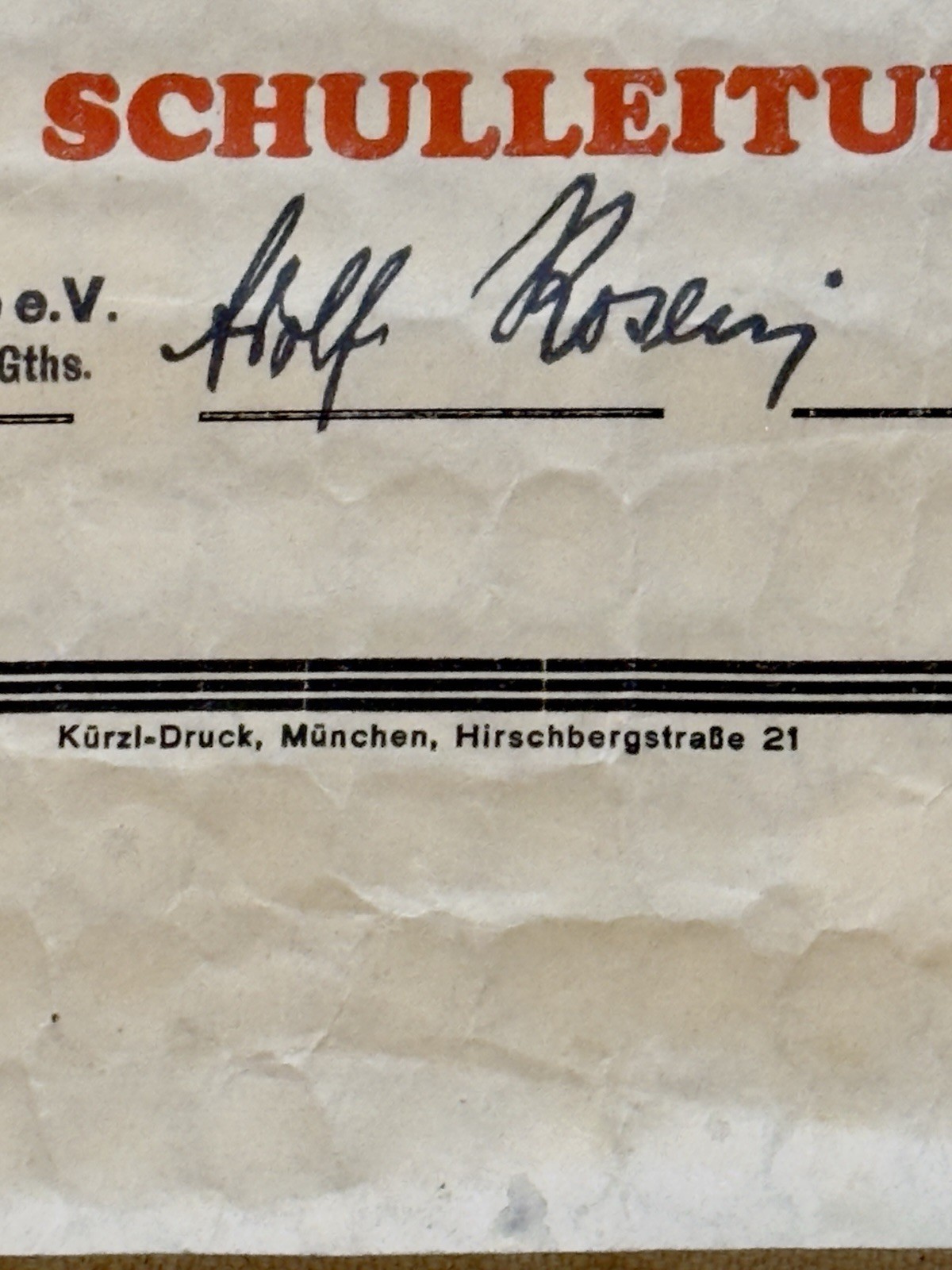 German Tailor Certificate Lot 1934–1941 Munich Meister Sewing Documents