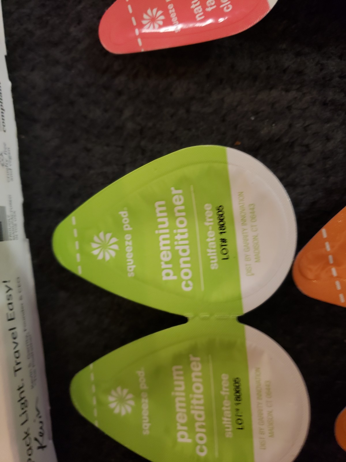 New Squeeze Pod Variety 15 PODS shampoo, conditioner, face cleanser, body wash