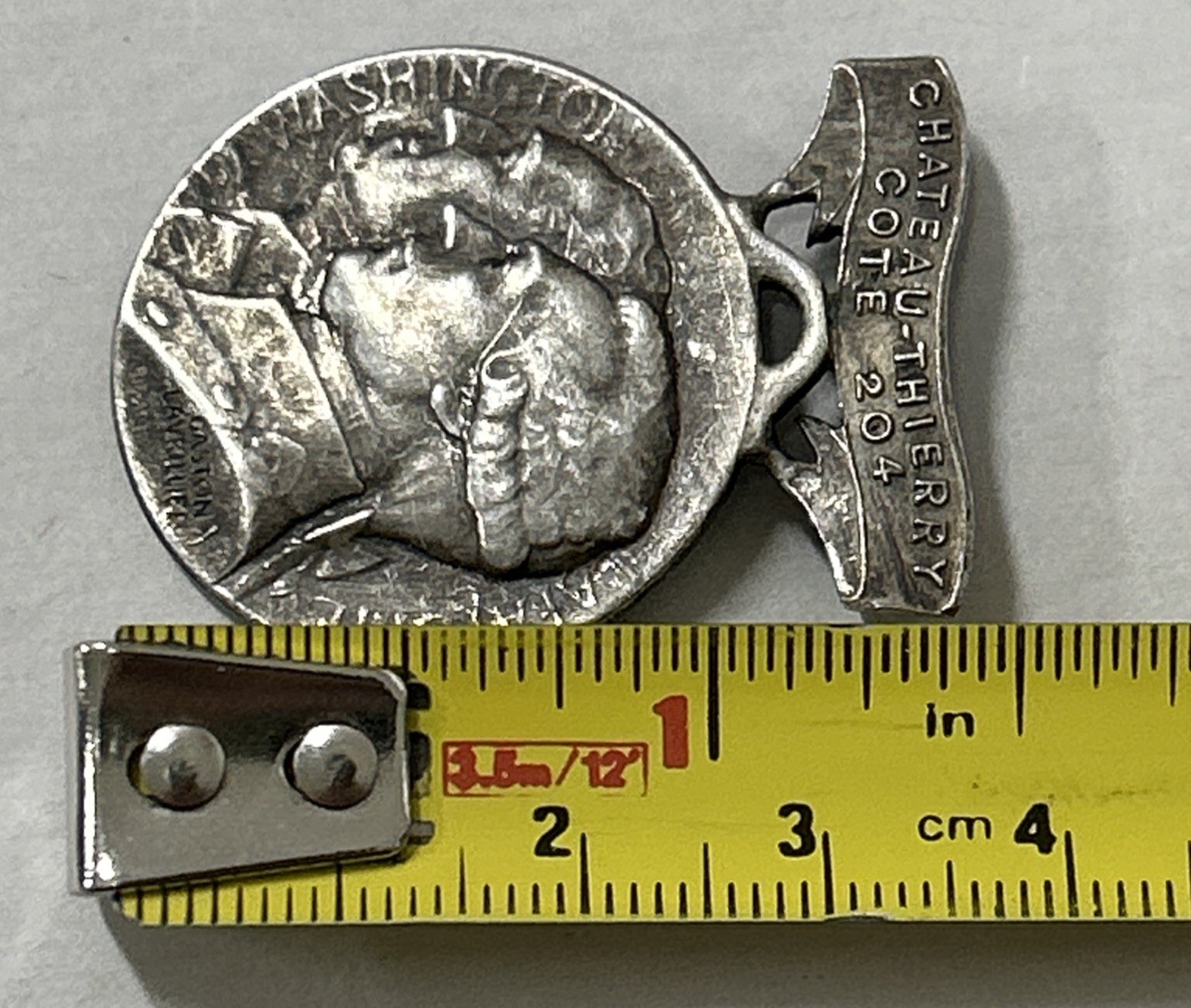 WWI Chateau-Thierry Medal Battle July 18, 1918 Rare