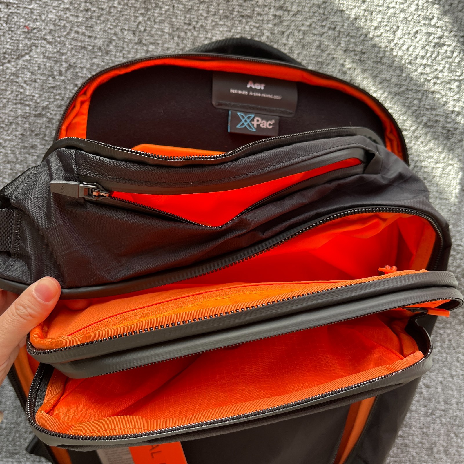 Aer City Pack Pro 2 X-Pac (24L) | Lay-Flat Laptop Backpack | Waterproof Zippers