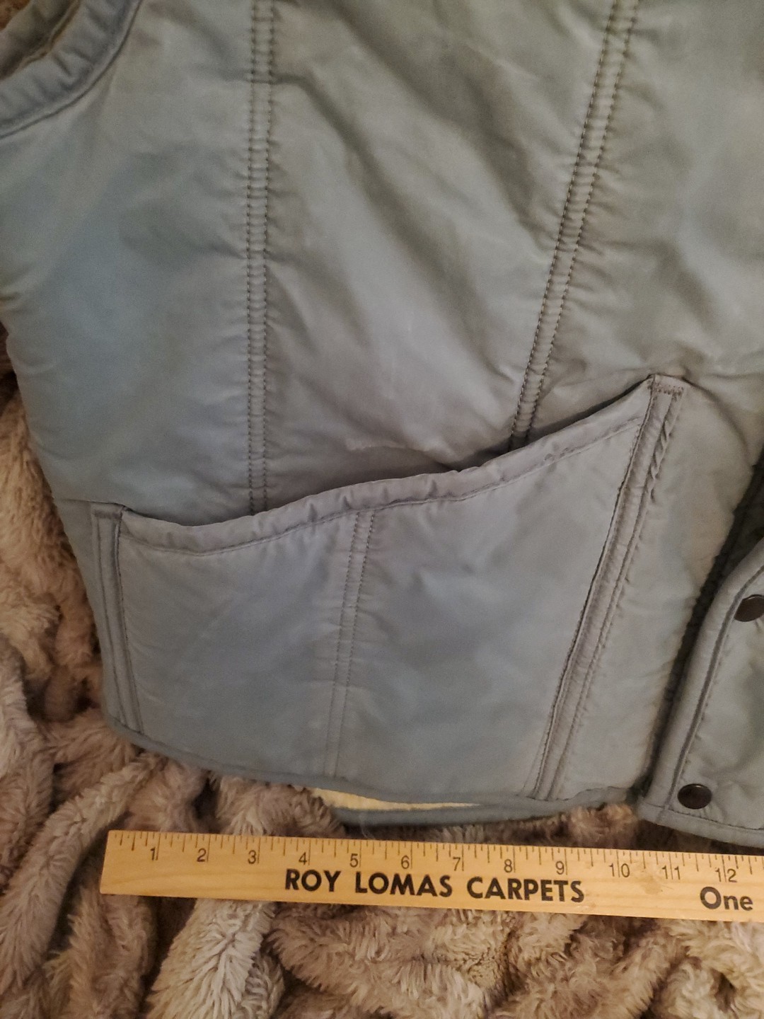 Vintage PECO Philadelphia Electric Company Maintenance Division Work Vest 85