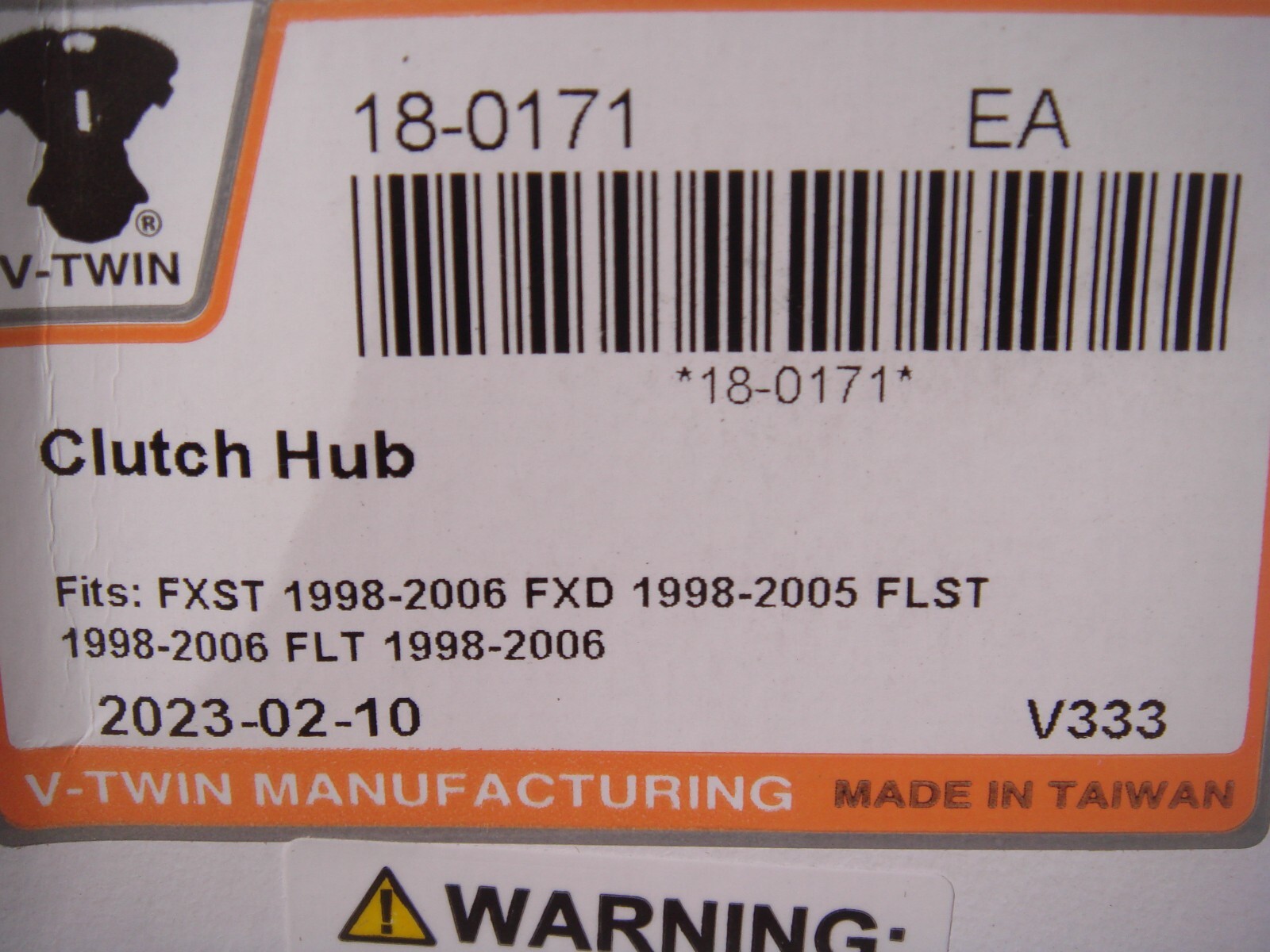 Harley Clutch Hub Inner Fits Dyna FLST FXST Softail FLHT 98-06 V-Twin 18-0171 X2