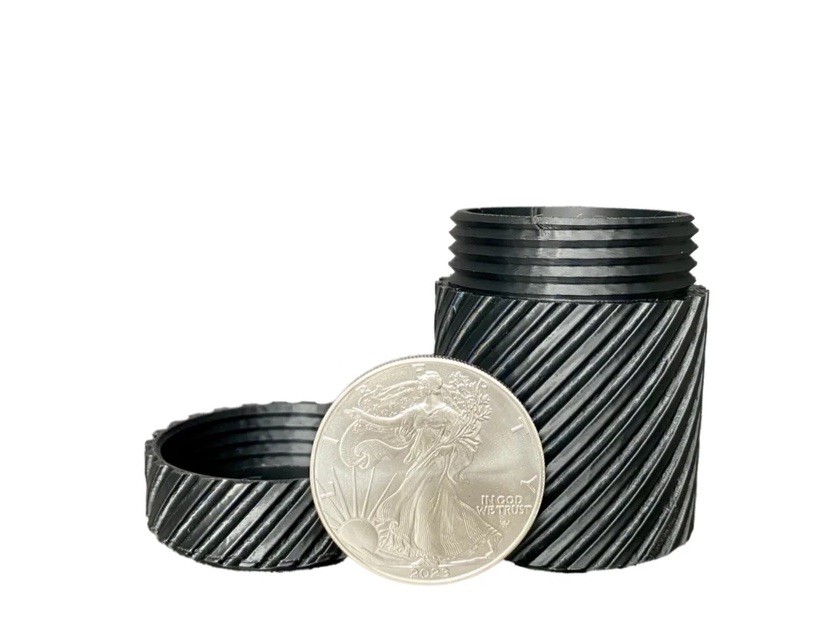 1oz Silver Coin Storage Tube Holder  For 20 1oz Silver American Eagle Coins